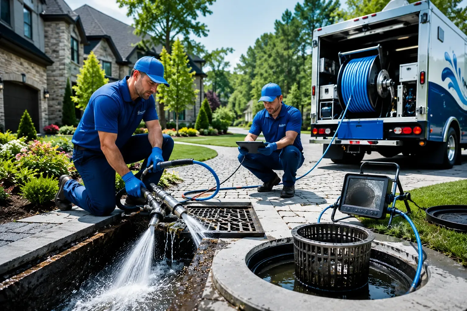 Local outdoor drain cleaning professionals in Wells, ME